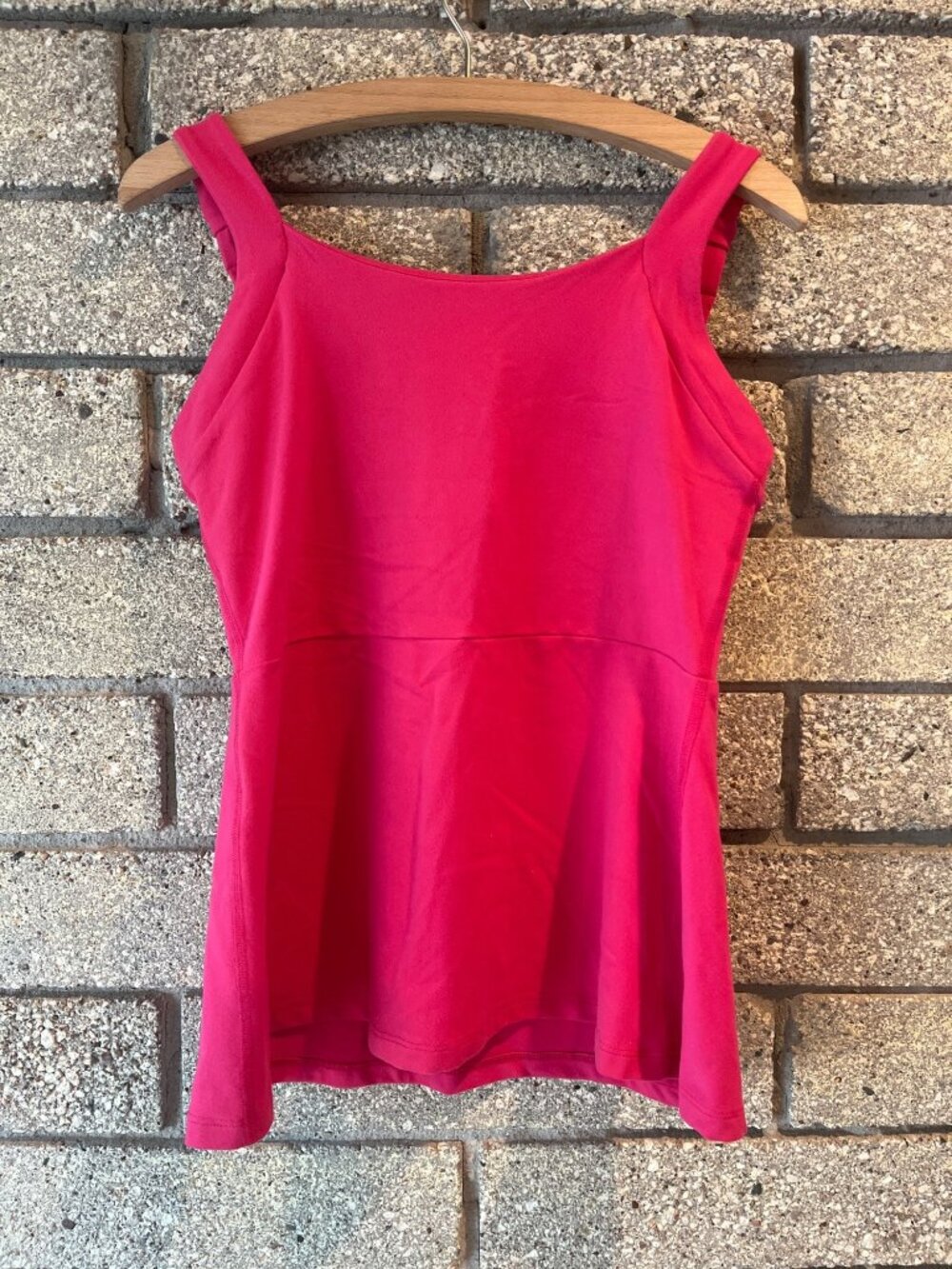 Kate Spade & Beyond Yoga Pink Sleeveless A-Line Dress With Thick Straps Womens S